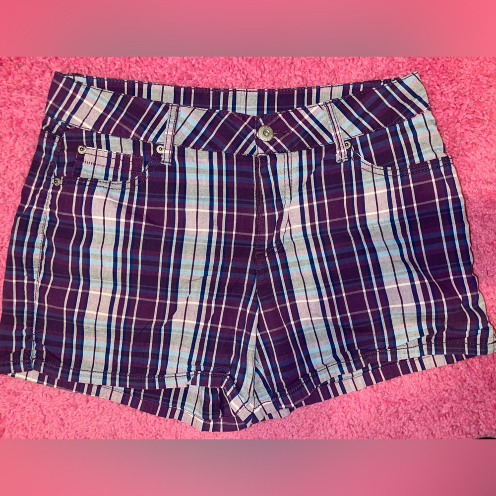 Plaid Shorts